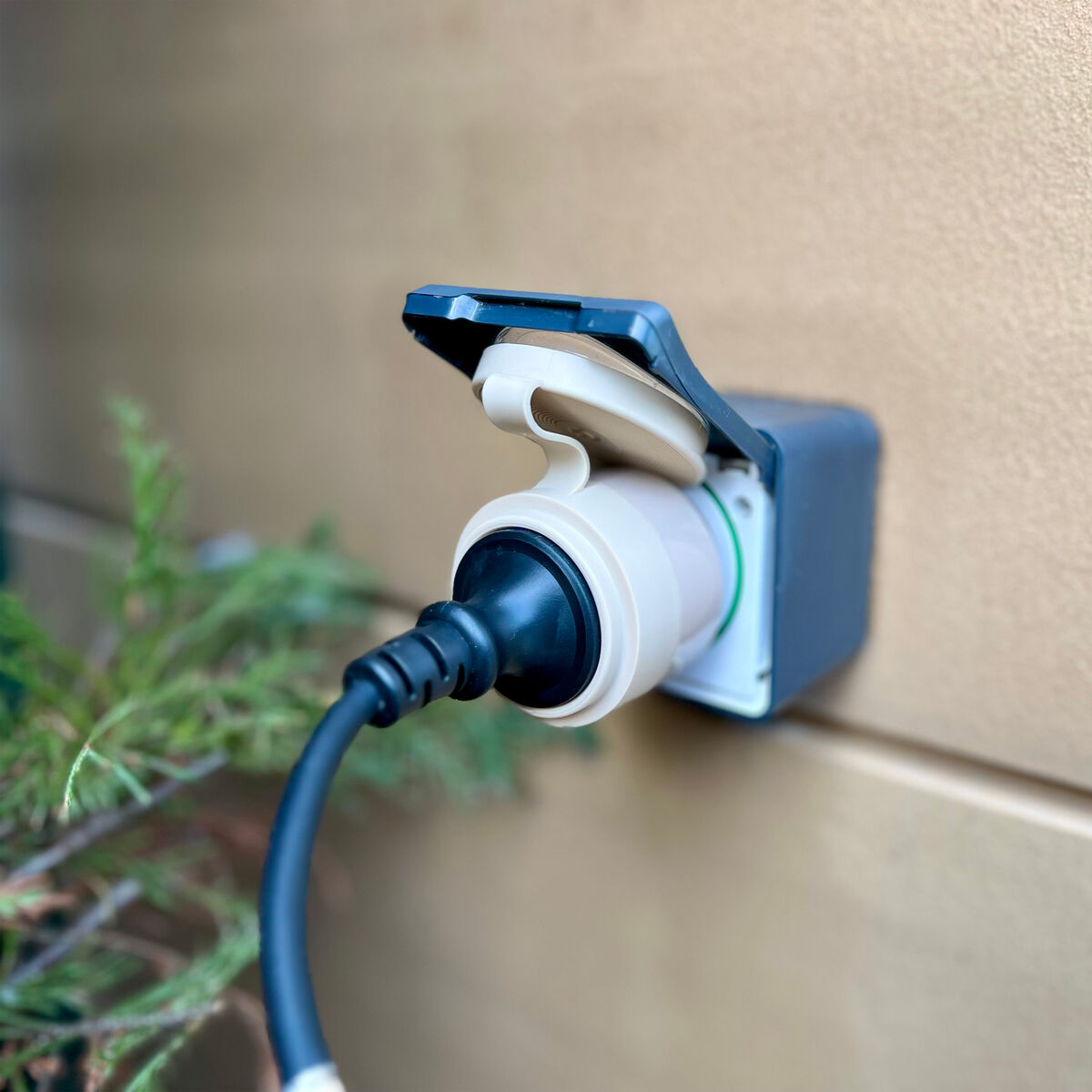 Shelly Outdoor Steckdose Anwendung